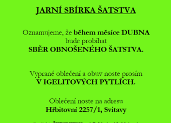 Jarní sbírka šatstva