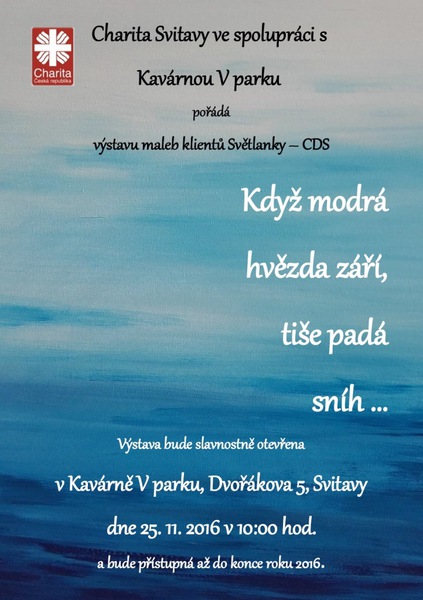 Výstava obrazů - Kavárna V parku