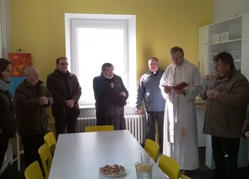 Žehnání nových prostor Charity Svitavy