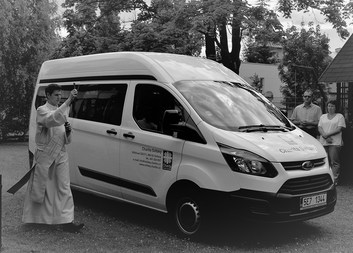 Bylo požehnáno svozové vozidlo