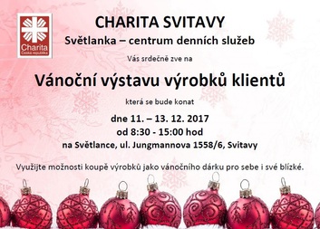 Zimní výstava výrobků klientů