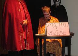 Vydřiduch s vánočním duchem