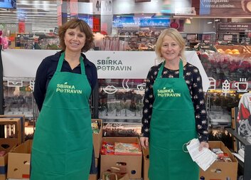 Potravinová sbírka!Od občanů jsme vybrali úžasných 1012,6 kg darů!