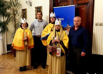 Tradiční koleda na radnici ve Svitavách