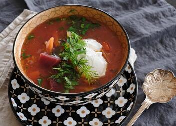 Ukrajinský oběd pro všechny české přátele