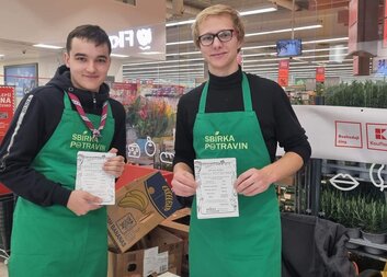 Potravinová sbírka. Máme tady výsledek!