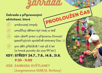 Smyslů plná zahrada na Světlance