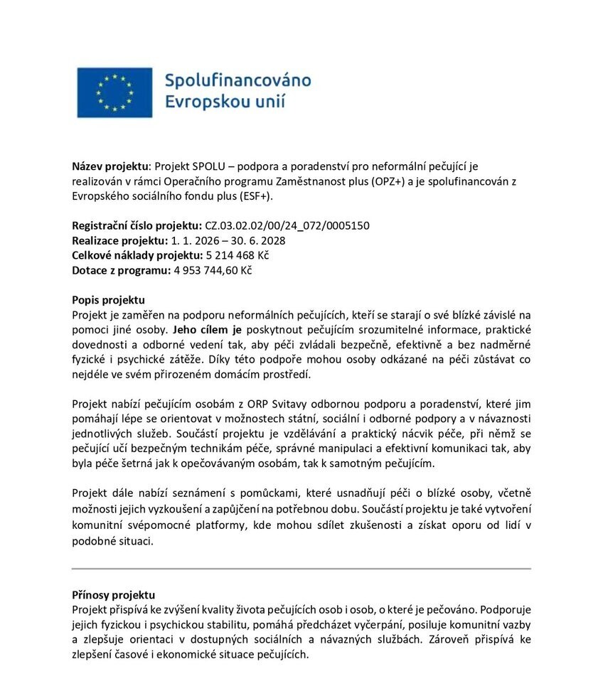 Poradna informace dle rozhodnutí Poradna informace dle rozhodnutí